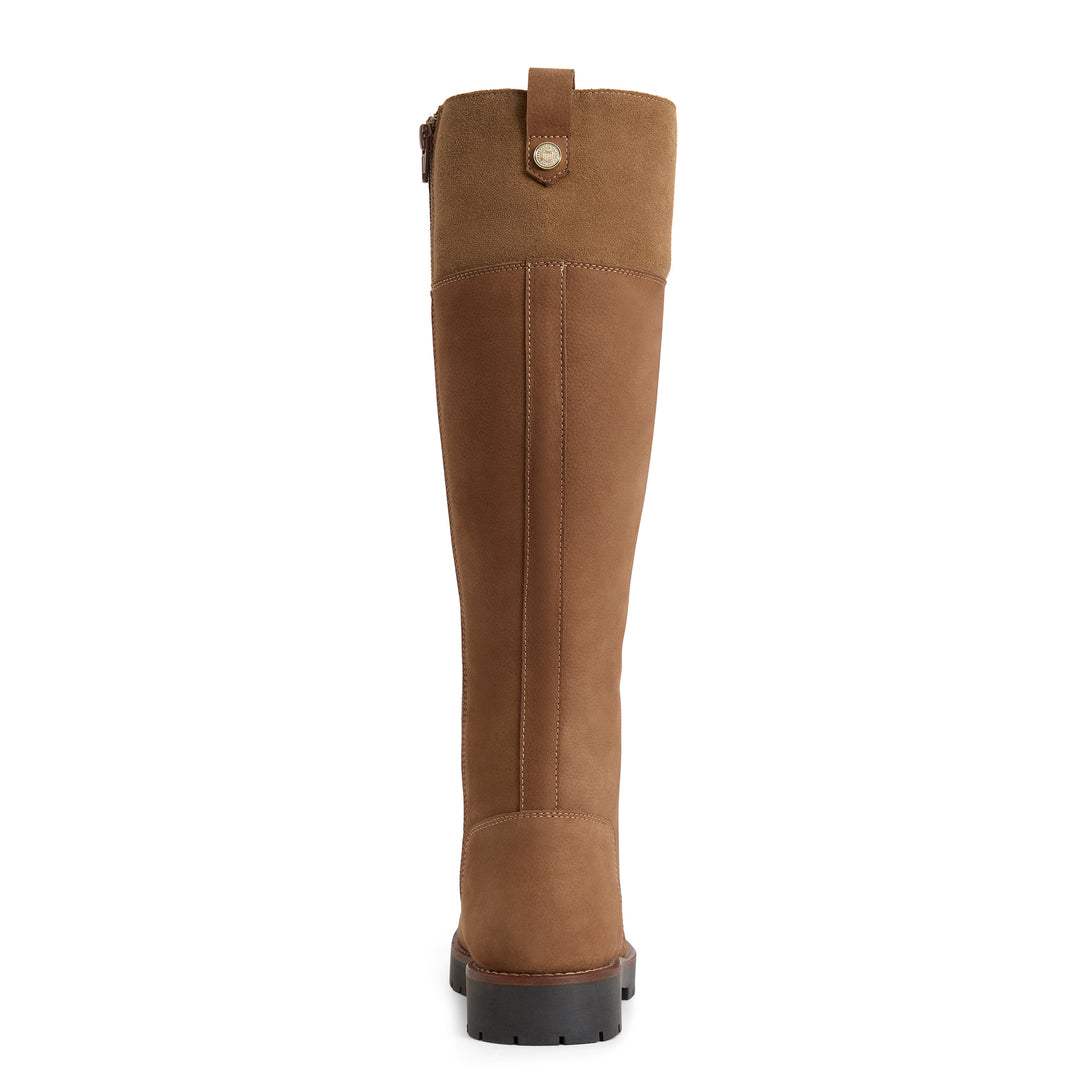 Fairfax & Favor Ladies Knee High Shearling Lined Anglesey Boot