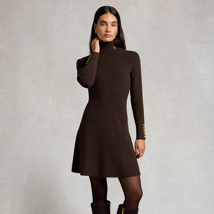 Holland Cooper Ladies Aspen Knitted Dress