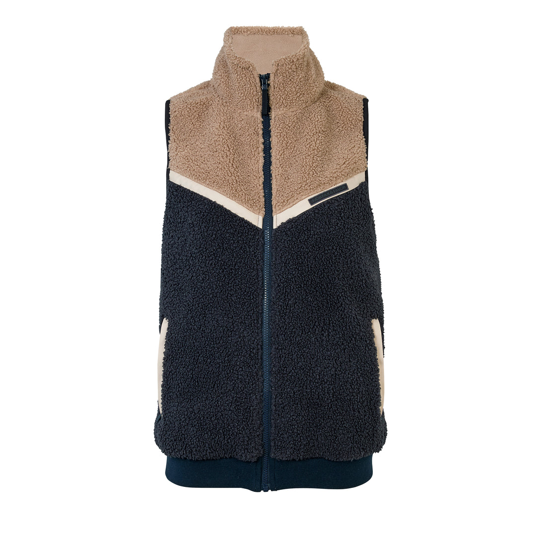 Fairfax & Favor Ladies The Ava Fleece Gilet - Tricolour