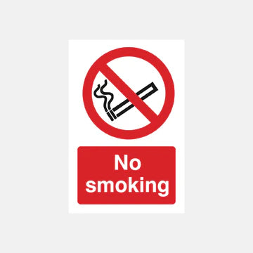 Raymac No Smoking Graphic Sign