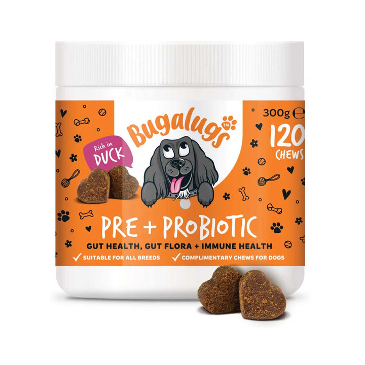 Bugalugs Pre & Probiotic Digestive Chews