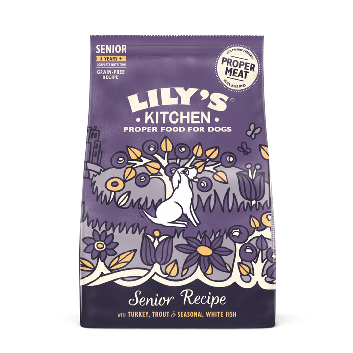 Lily's Kitchen Senior Dog Food with Turkey & Trout