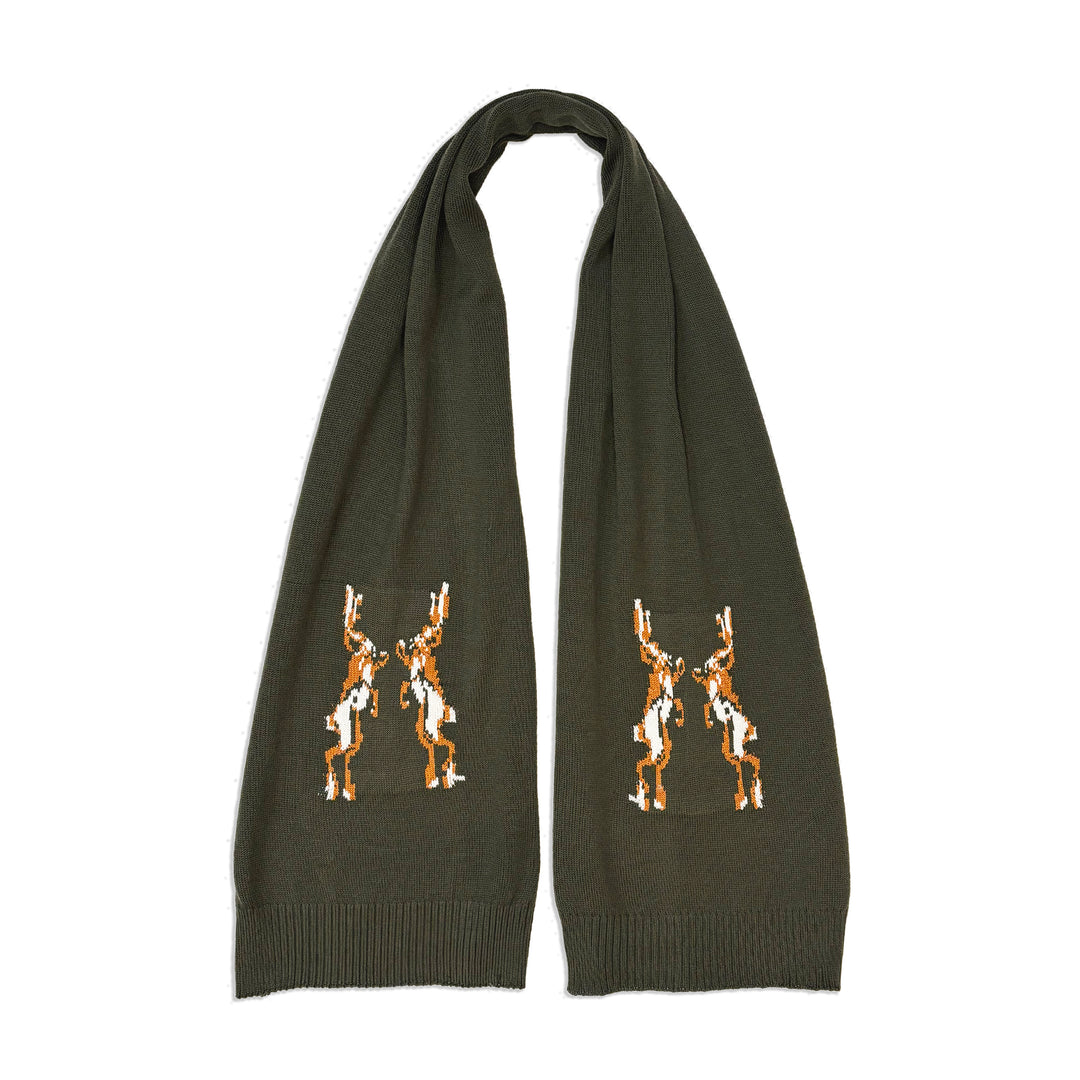 Waring Brooke Ladies Boxing Hare Chunky Scarf
