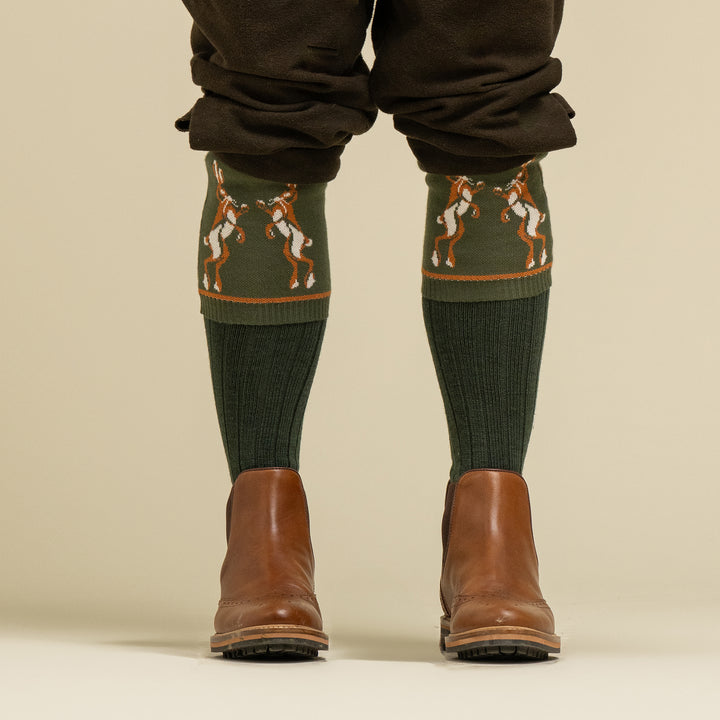 Waring Brooke Boxing Hare Socks