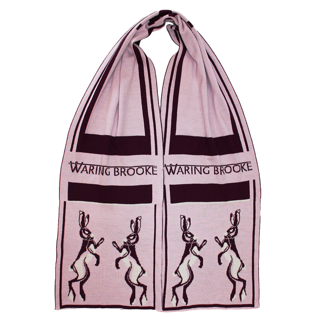 Waring Brooke Ladies Boxing Hare Scarf