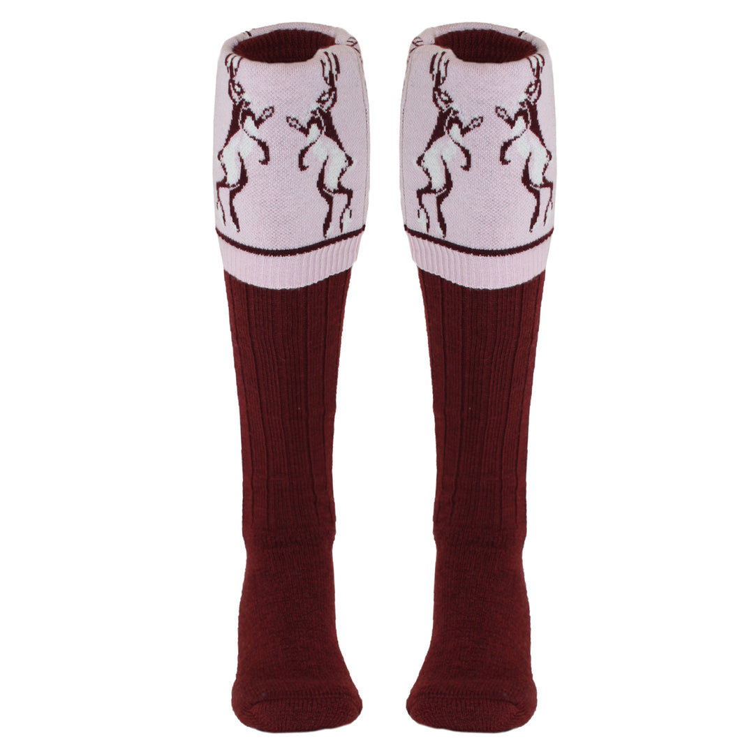 Waring Brooke Ladies Boxing Hare Socks