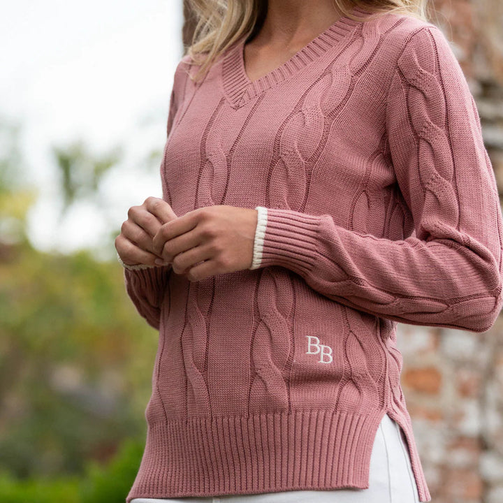 Beaumont & Bear Ladies Collaton Cable Knitted Jumper