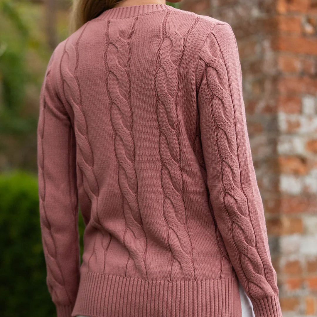 Beaumont & Bear Ladies Collaton Cable Knitted Jumper