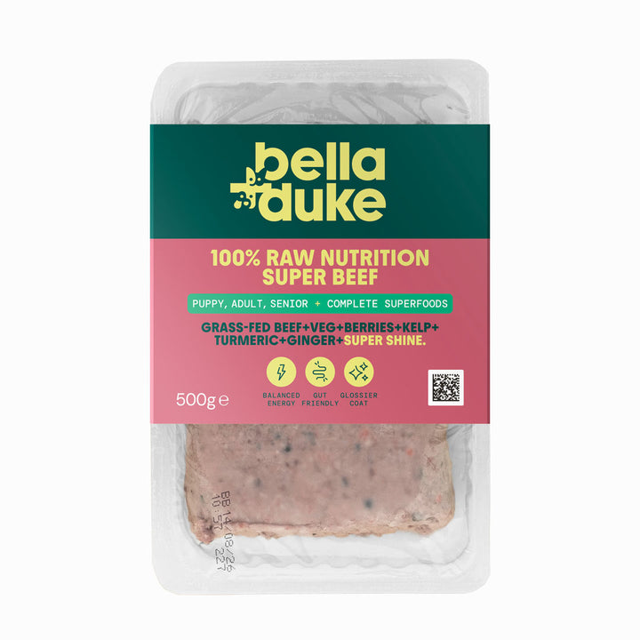 Bella & Duke Super Beef Raw Dog Food