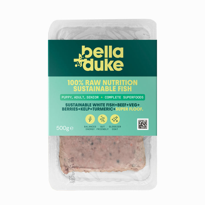 Bella & Duke Sustainable Fish Raw Dog Food