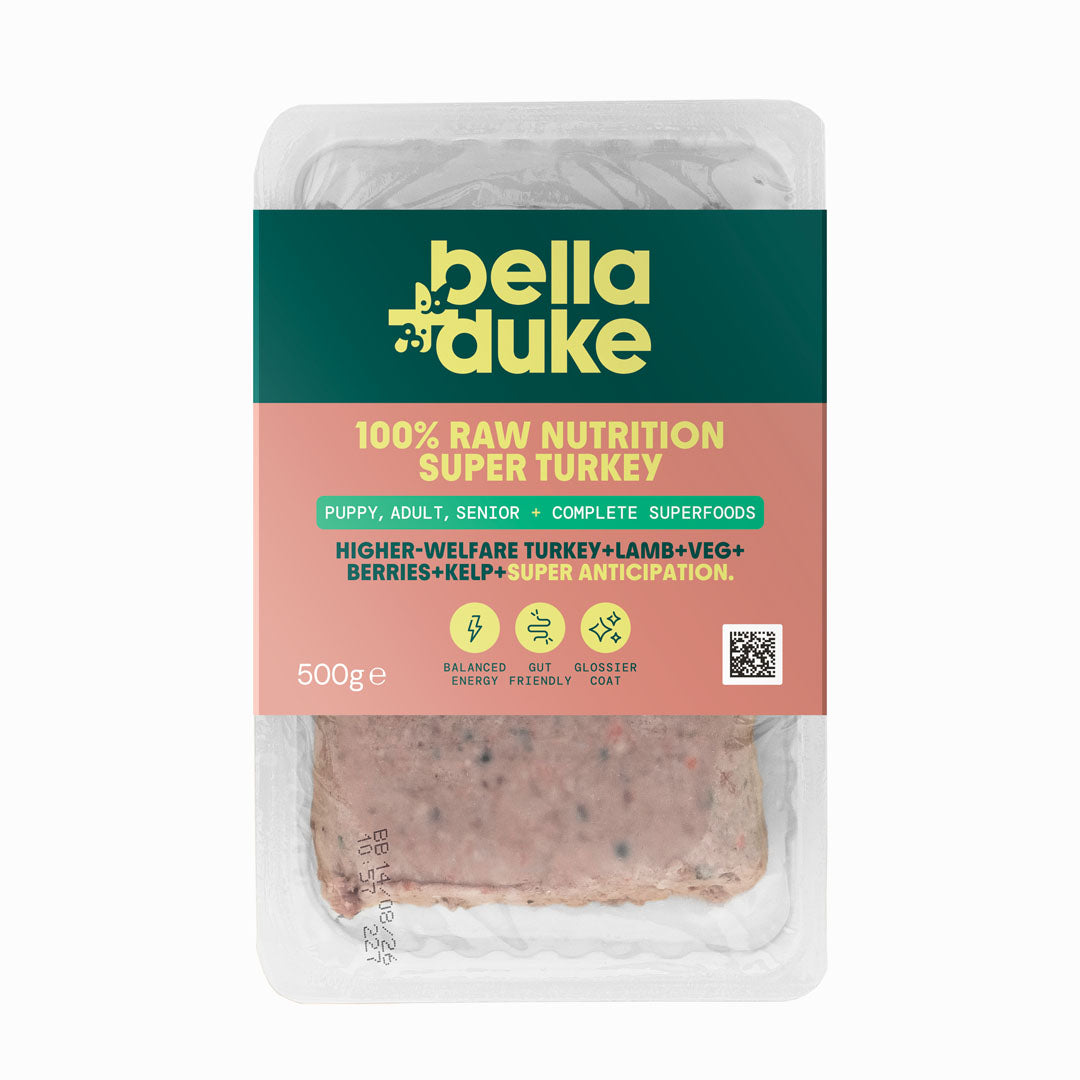 Bella & Duke Super Turkey Raw Dog Food