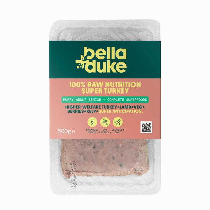 Bella & Duke Super Turkey Raw Dog Food