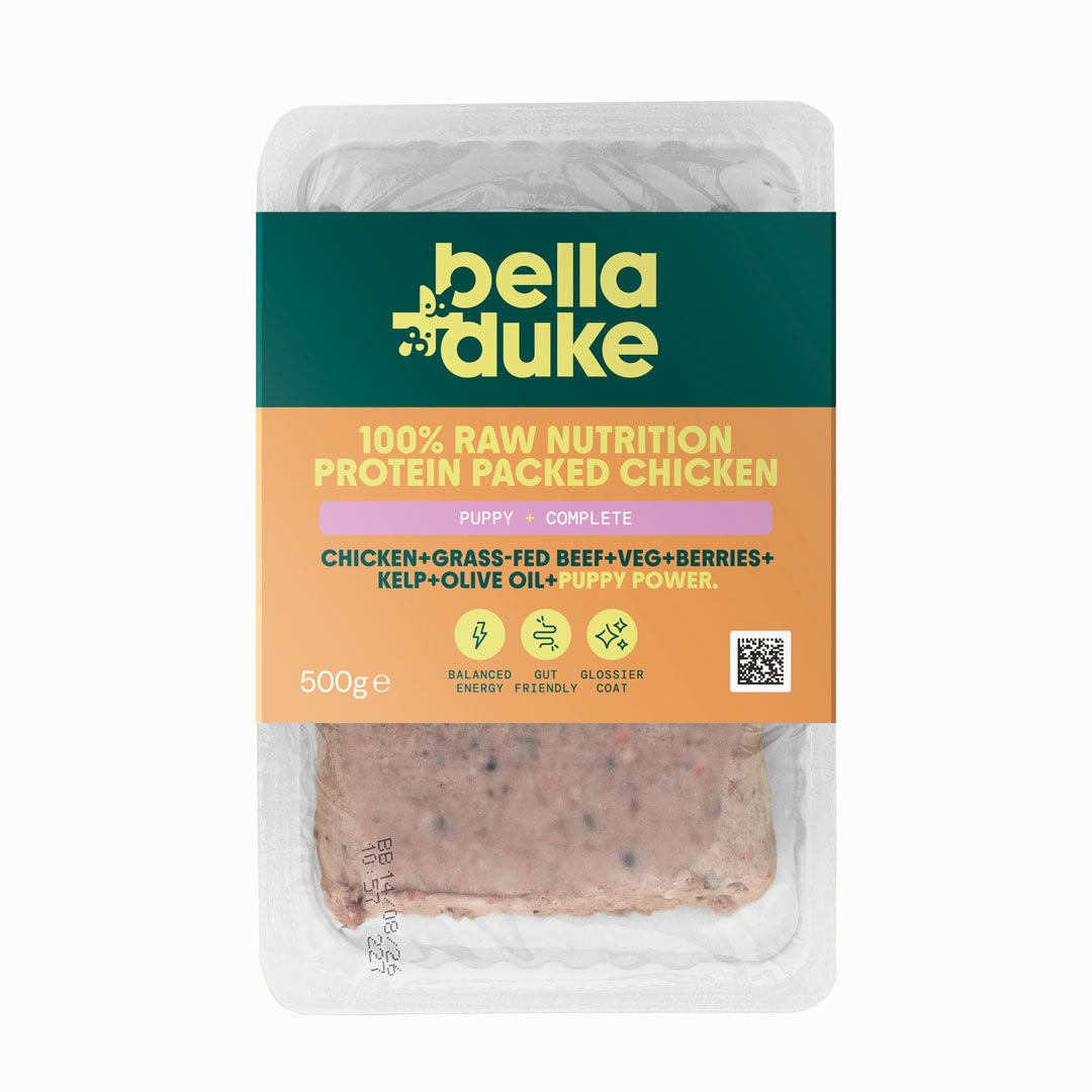 Bella & Duke Protein Packed Chicken Raw Puppy Food
