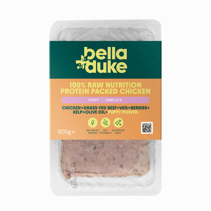 Bella & Duke Protein Packed Chicken Raw Puppy Food
