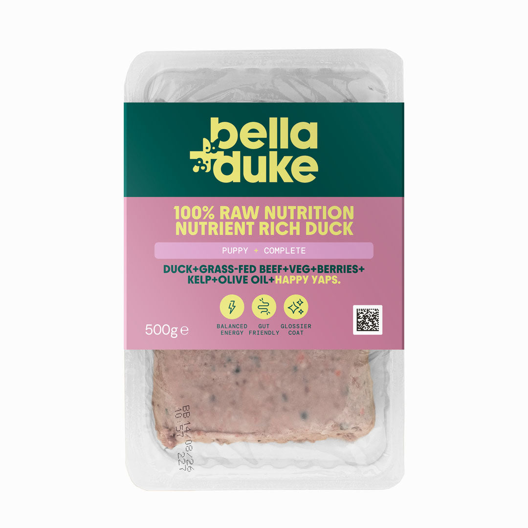 Bella & Duke Nutrient Rich Duck Raw Puppy Food