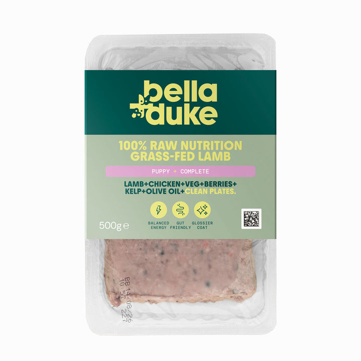 Bella & Duke Grass-Fed Lamb Raw Dog Food