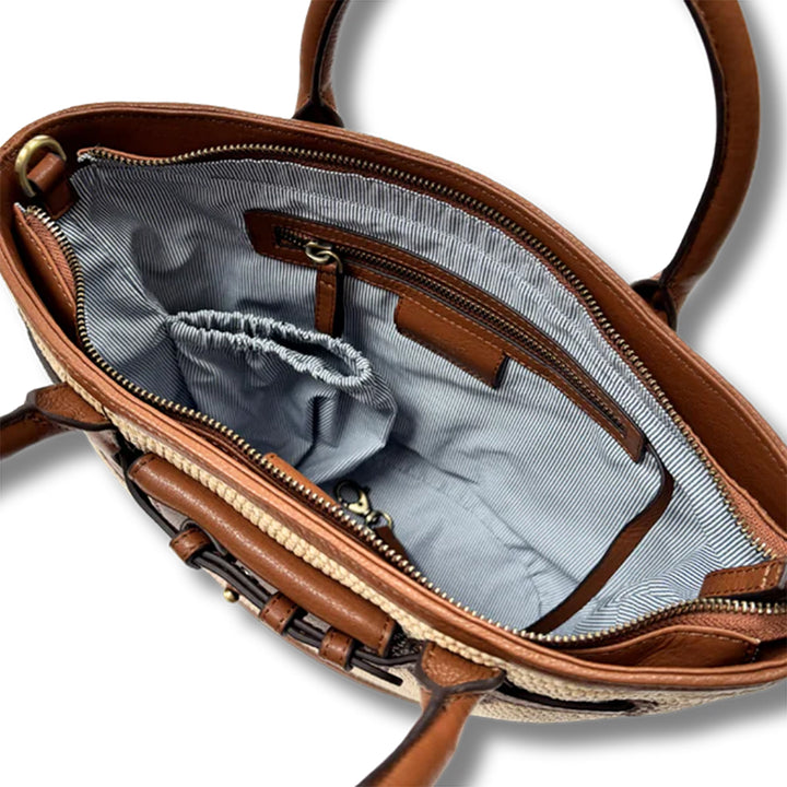Barkworth Reeve Bar Harbour Mini Handheld Tote with Body Strap