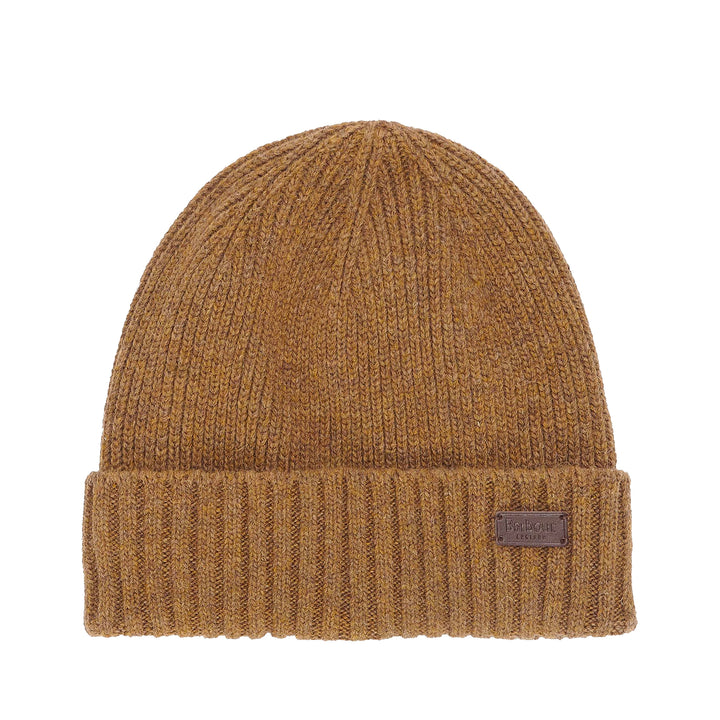 Barbour Mens Carlton Beanie#Beige