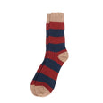 The Barbour Mens Houghton Stripe Sock in Light Grey#Light Grey
