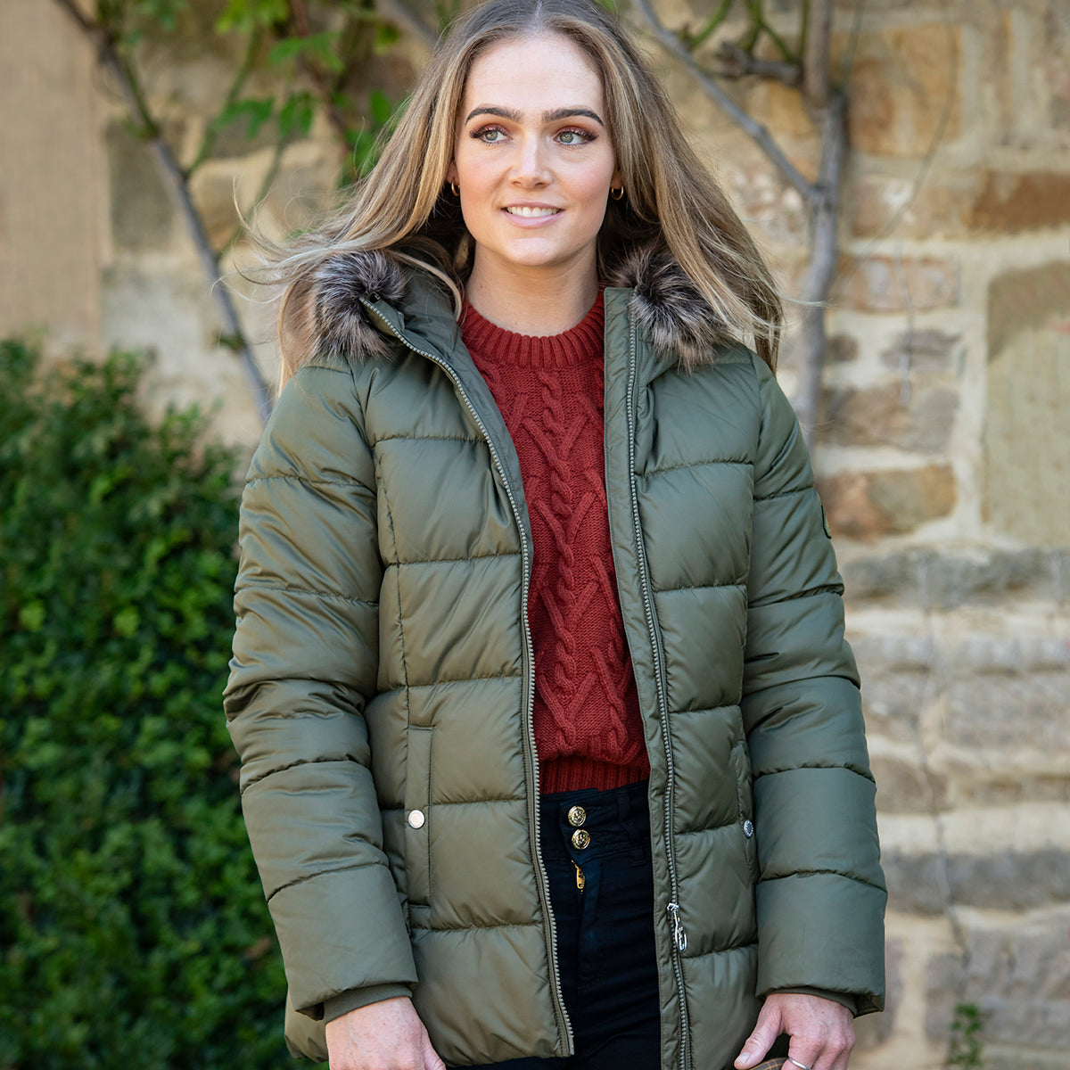 Barbour Ladies Midhurst Quilt Jacket - Deep Olive | Millbry Hill