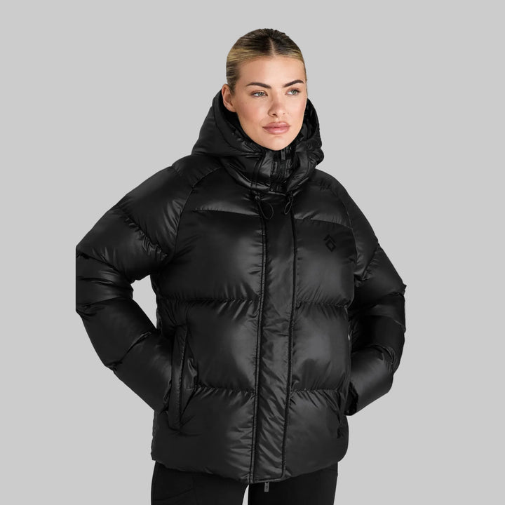 Aztec Diamond Ladies Heavy Quilted Puffer