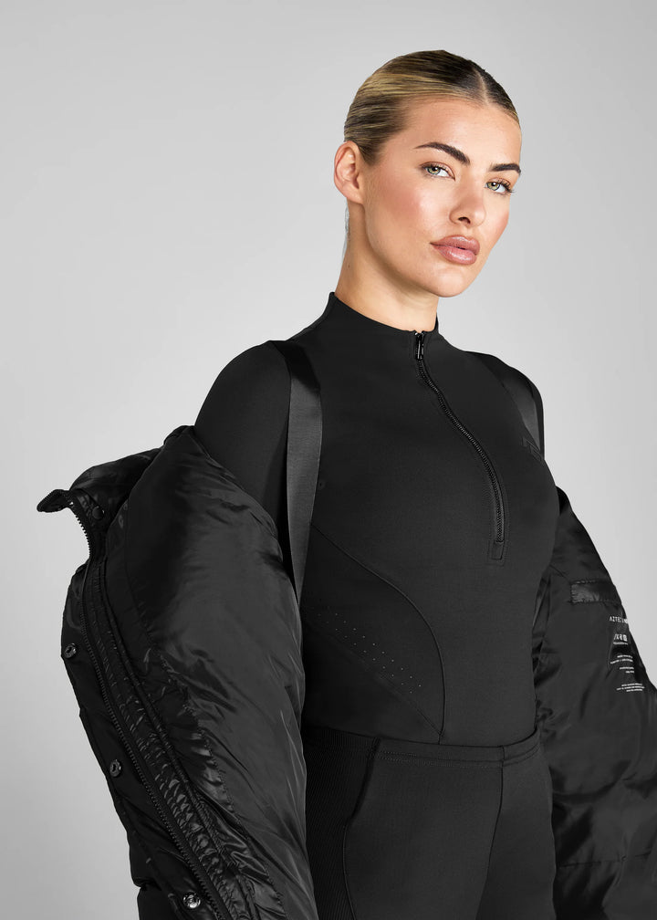 Aztec Diamond Ladies Heavy Quilted Puffer