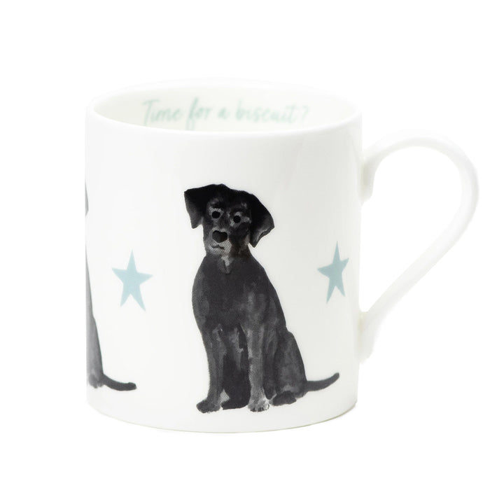 Rebecca Pitcher China Mug Black Labrador
