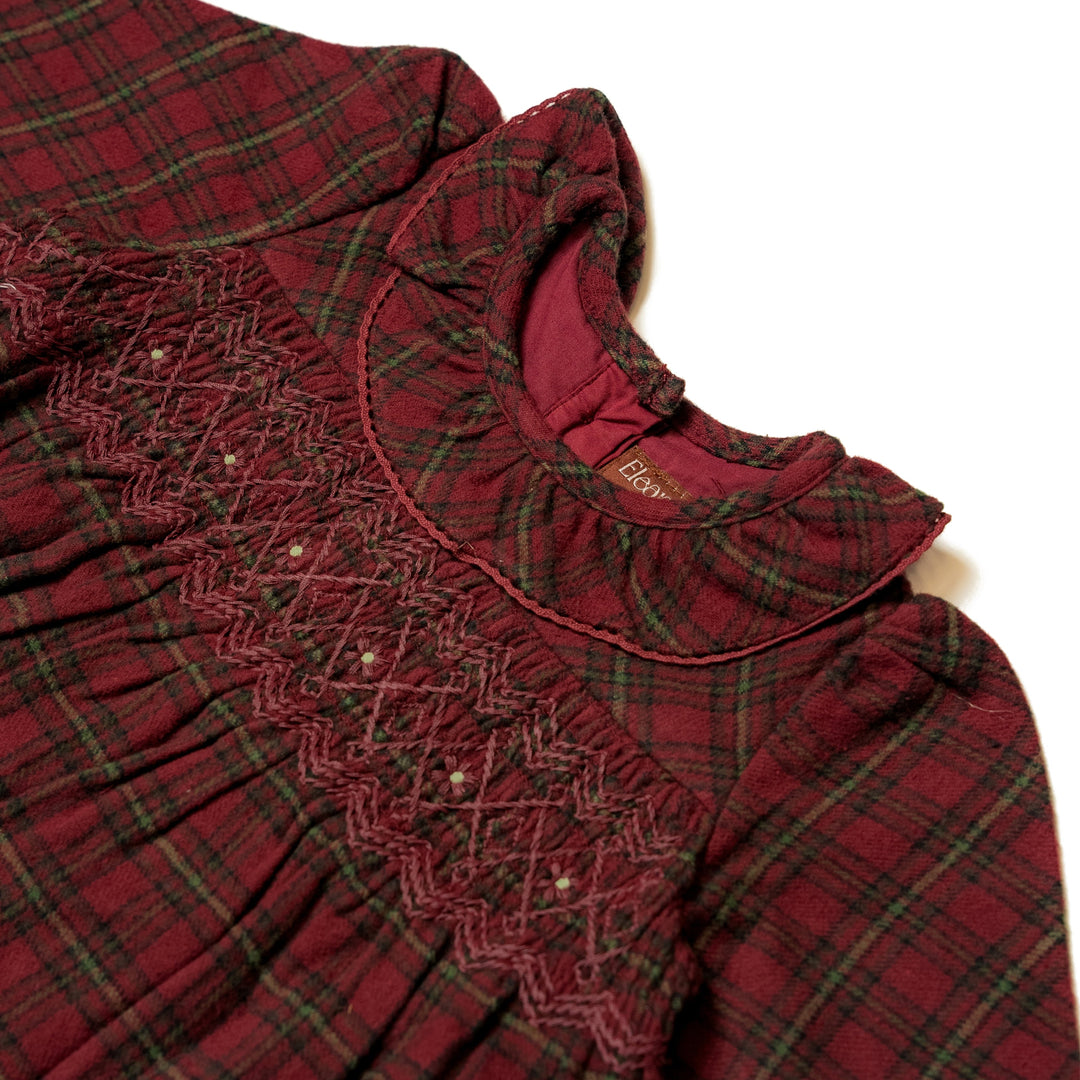 Eleanor Charles Childs The Tartan Smocked Dress