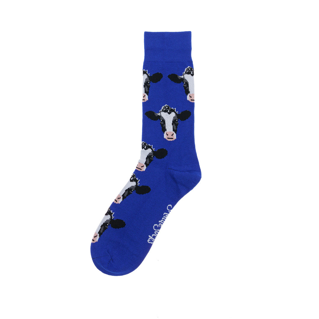 Shuttle Socks Mens Cow Socks
