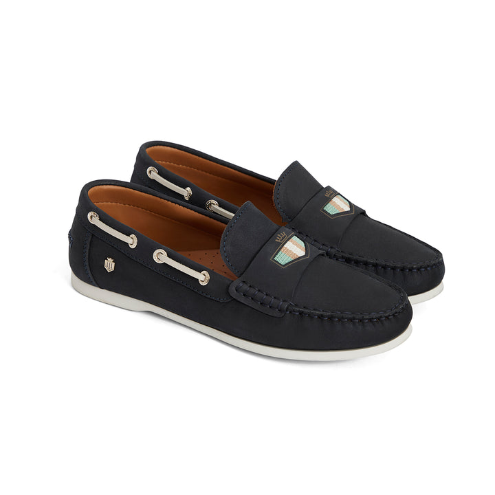 Fairfax & Favor Ladies Boston Nubuck Deck Shoe