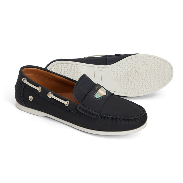 Fairfax & Favor Ladies Boston Nubuck Deck Shoe