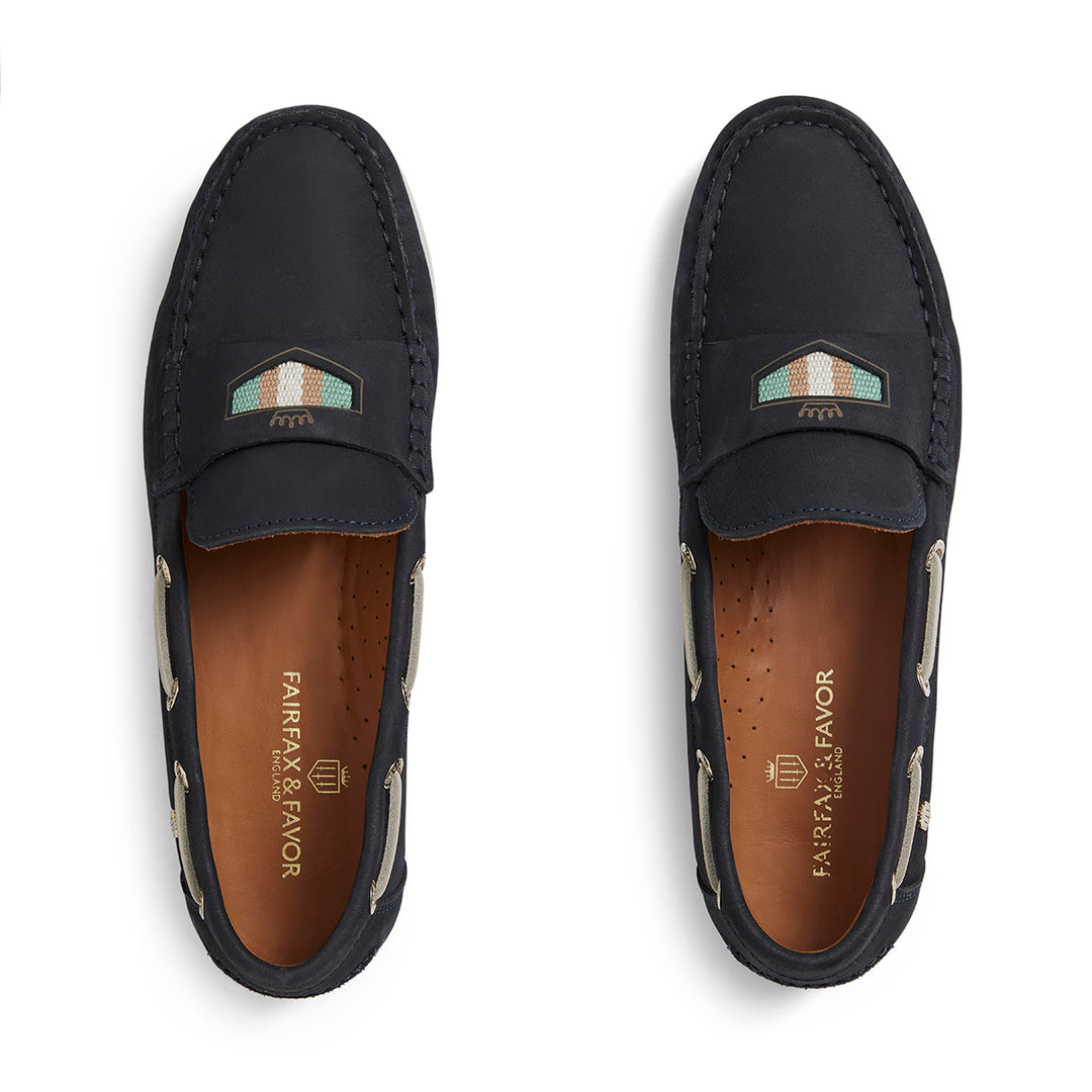 Fairfax & Favor Ladies Boston Nubuck Deck Shoe