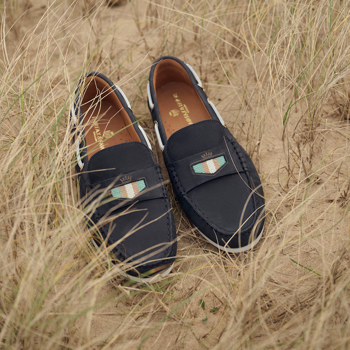 Fairfax & Favor Ladies Boston Nubuck Deck Shoe