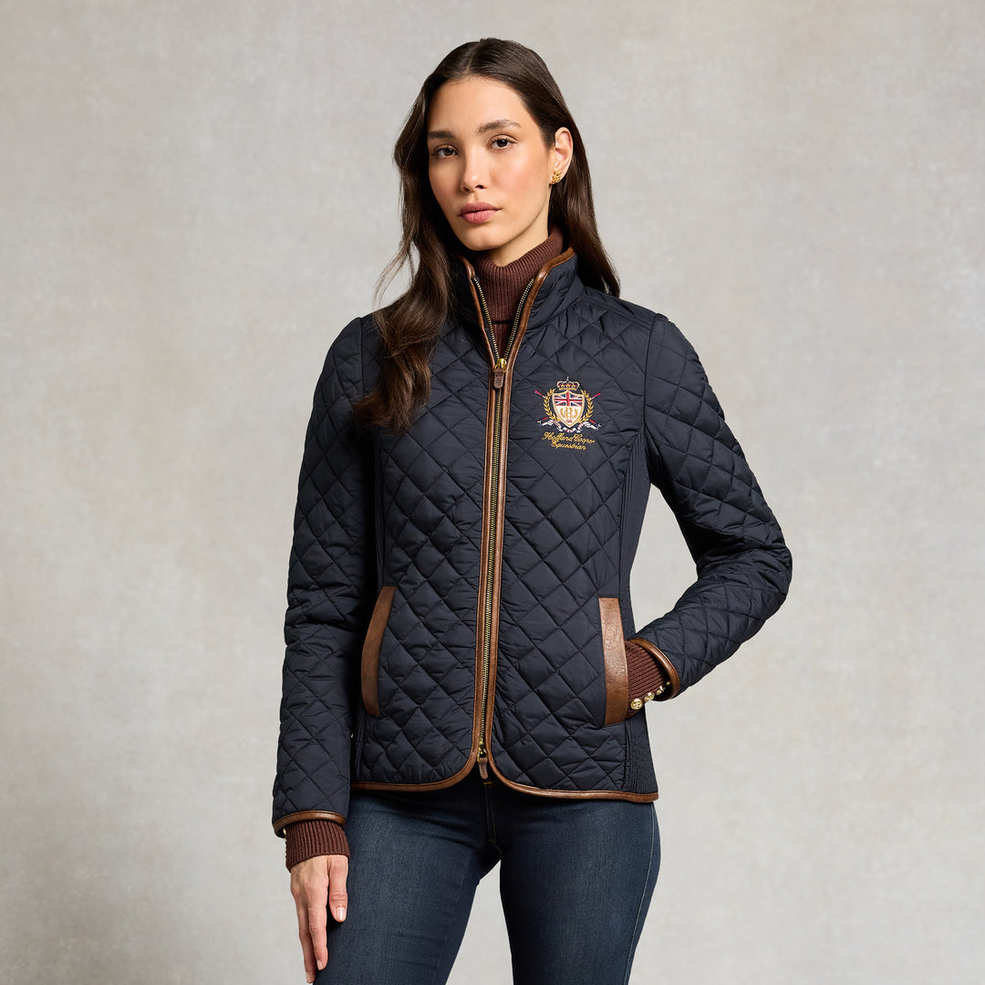 Holland Cooper Ladies Boughton Diamond Quilt Jacket