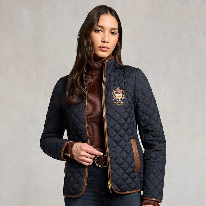 Holland Cooper Ladies Boughton Diamond Quilt Jacket