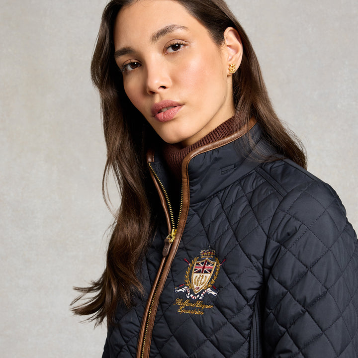 Holland Cooper Ladies Boughton Diamond Quilt Jacket