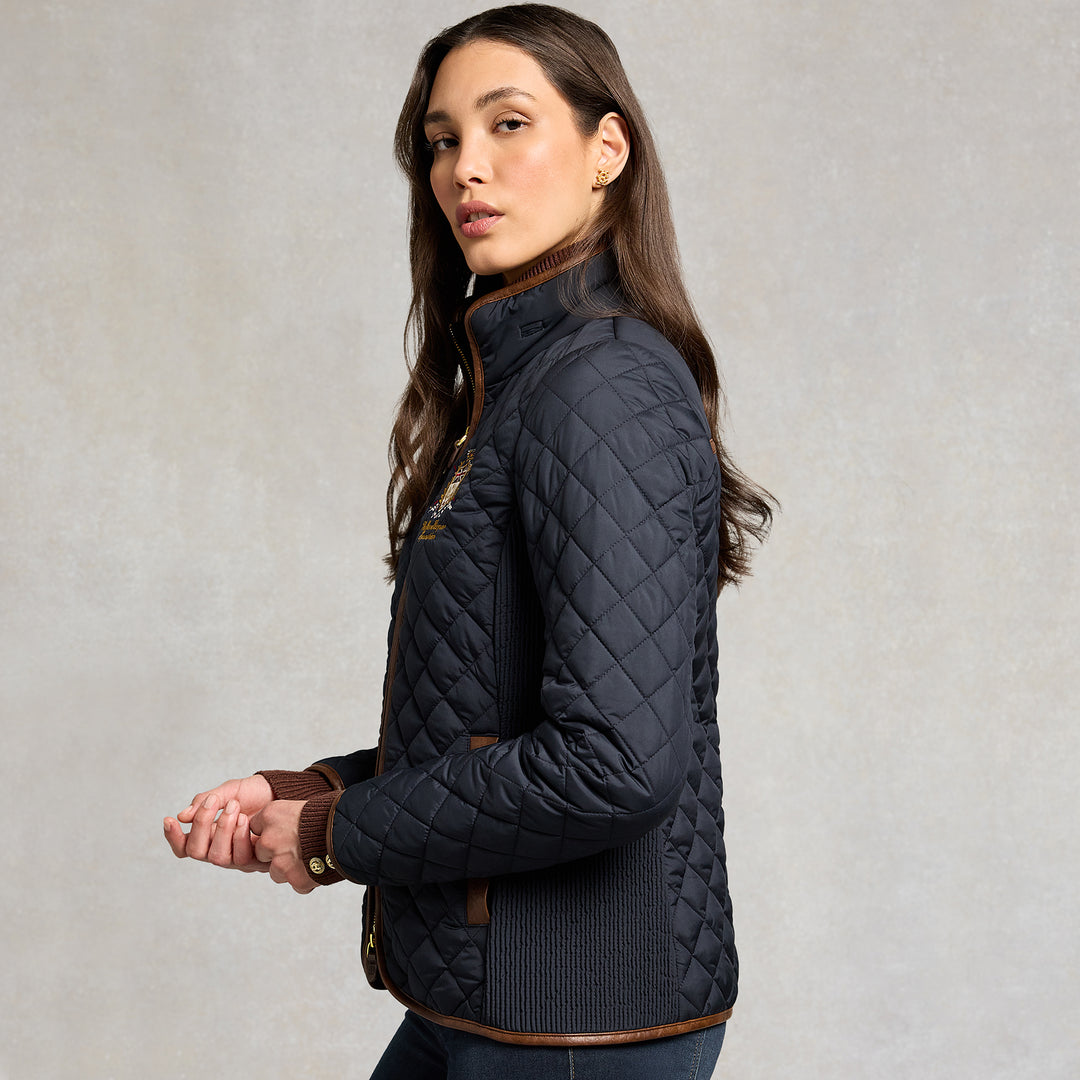 Holland Cooper Ladies Boughton Diamond Quilt Jacket