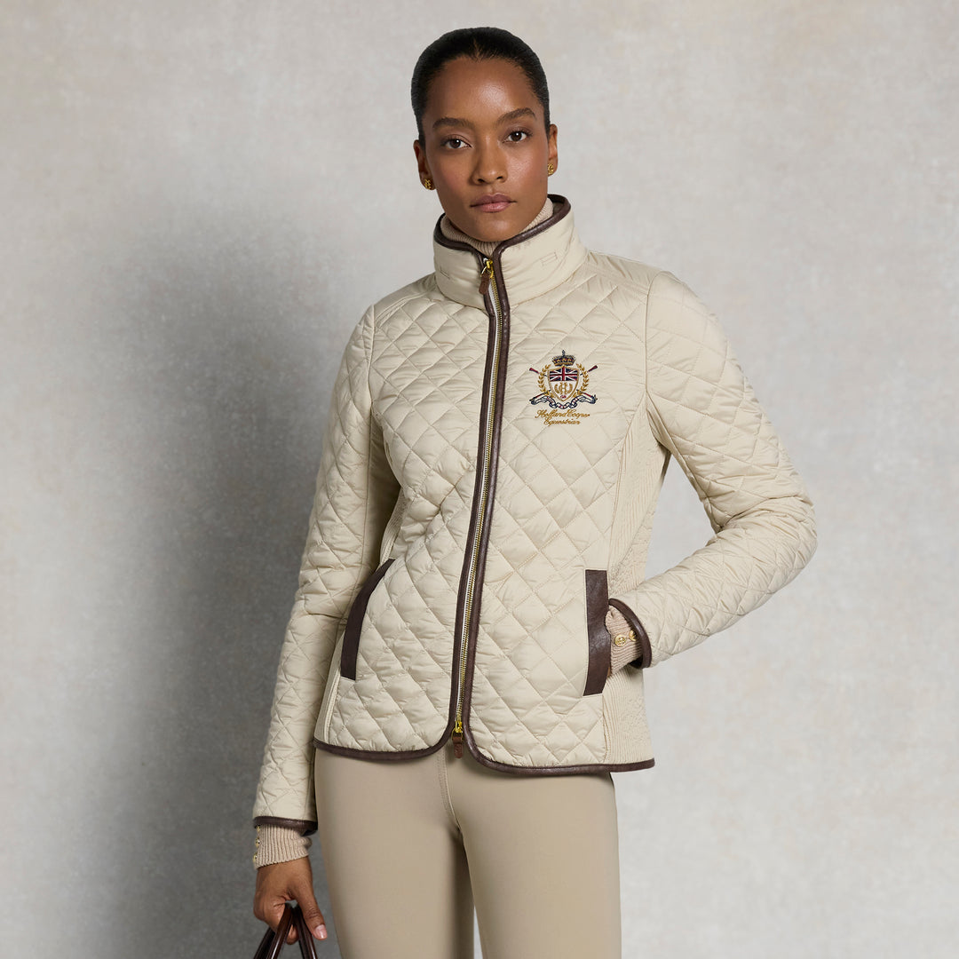 Holland Cooper Ladies Boughton Diamond Quilt Jacket