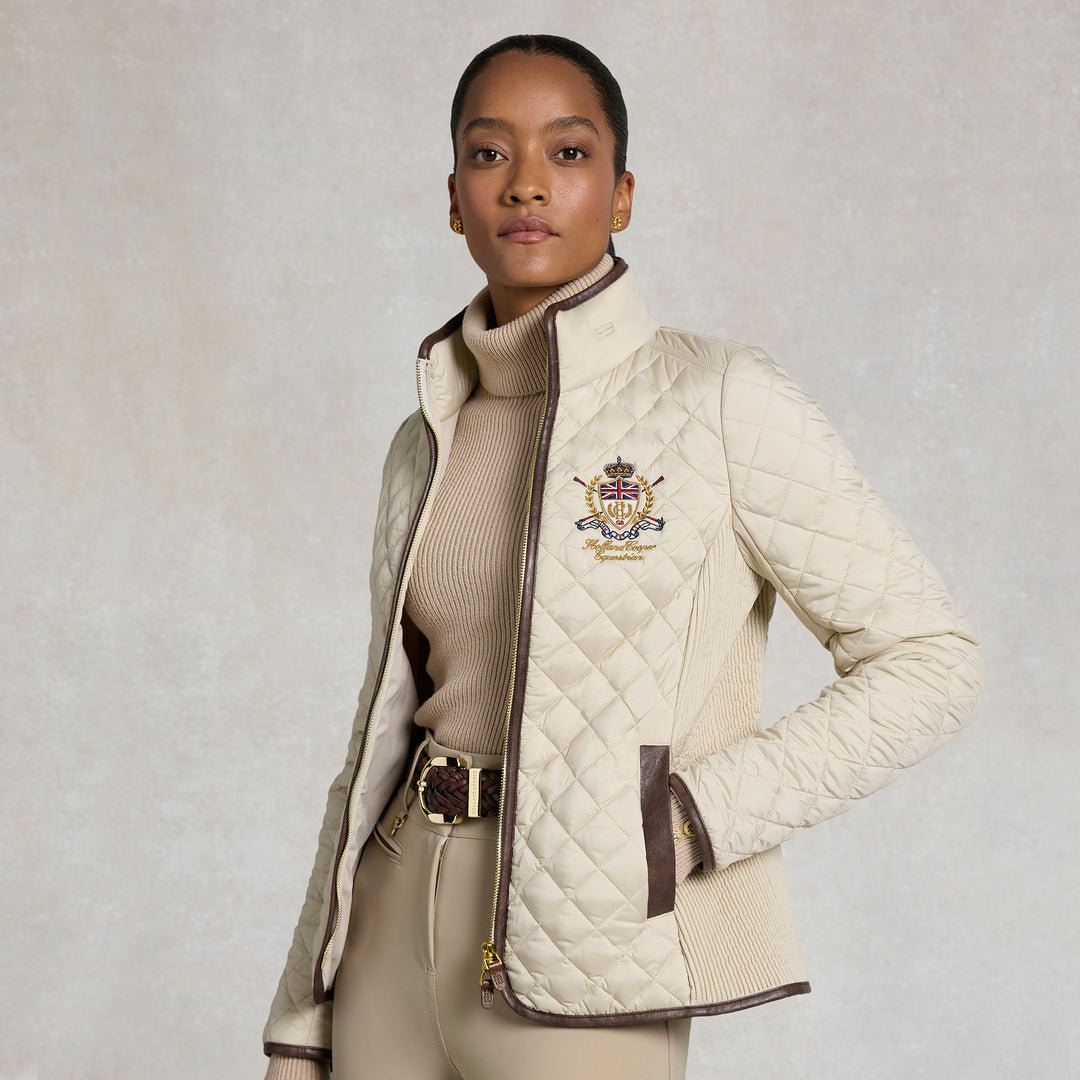Holland Cooper Ladies Boughton Diamond Quilt Jacket