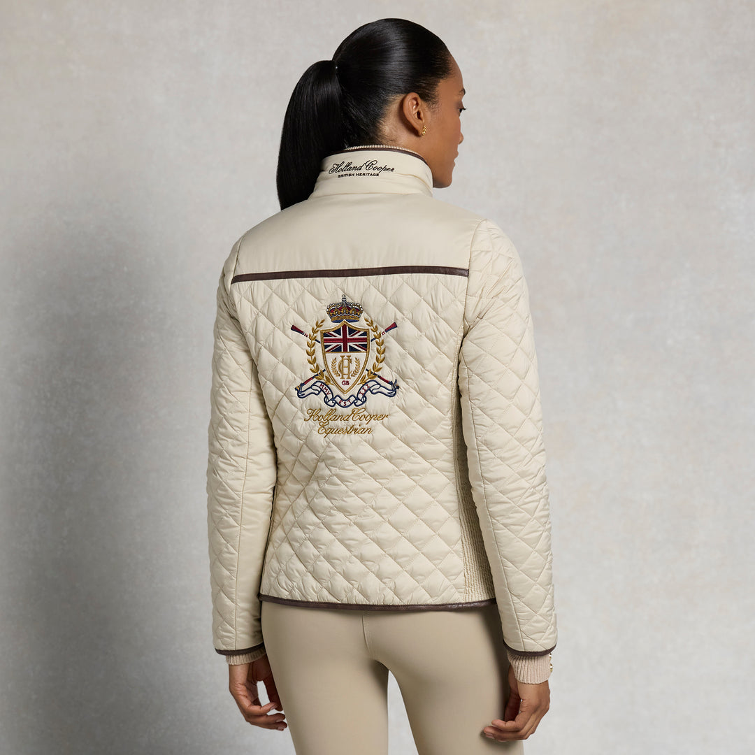 Holland Cooper Ladies Boughton Diamond Quilt Jacket