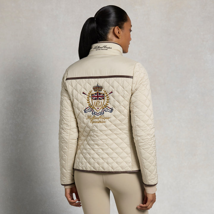 Holland Cooper Ladies Boughton Diamond Quilt Jacket