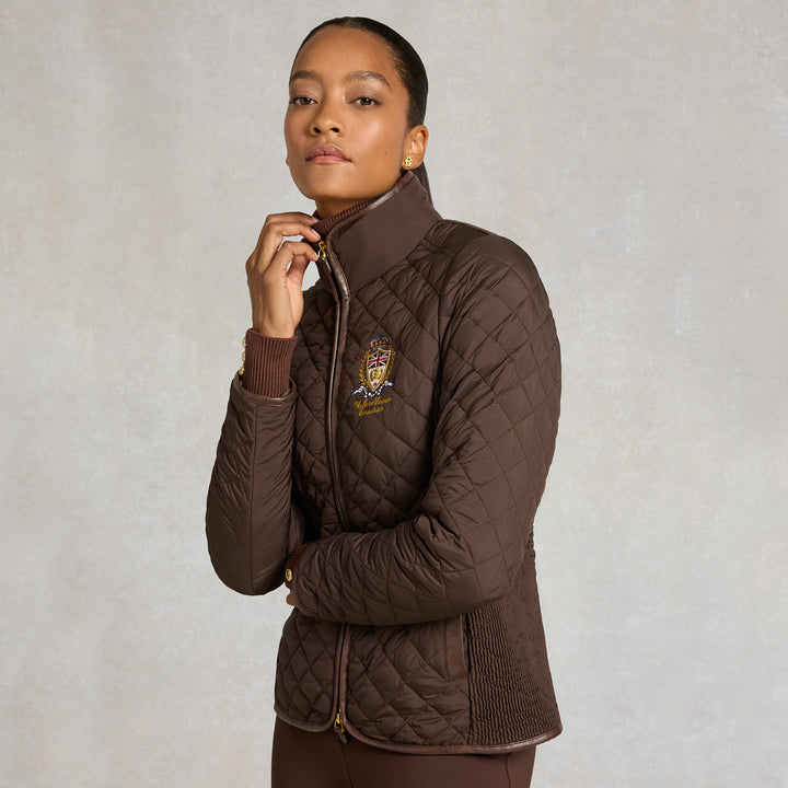 Holland Cooper Ladies Boughton Diamond Quilt Jacket