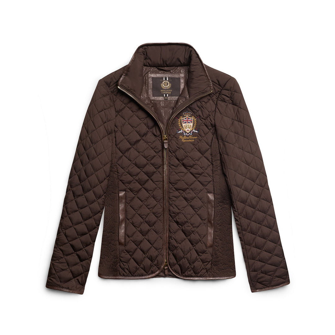 Holland Cooper Ladies Boughton Diamond Quilt Jacket