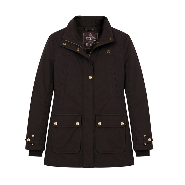 Holland Cooper Ladies Bramwell Waterproof Country Coat