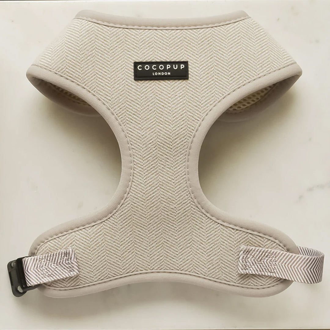 Cocopup Dog Tweed Brown Harness