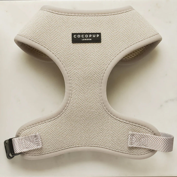 Cocopup Dog Tweed Brown Harness