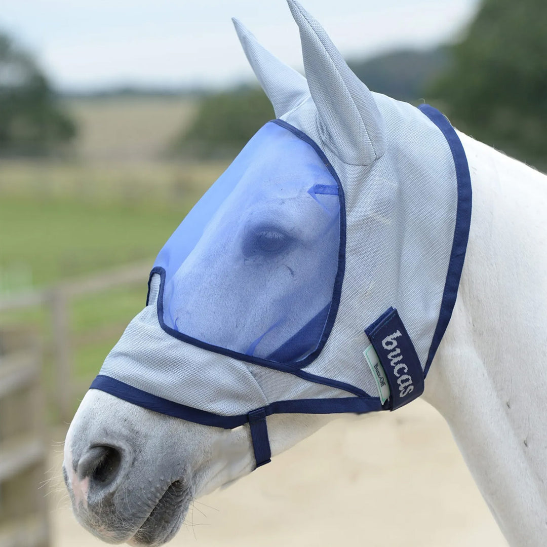 Bucas Buzz-Off Deluxe Fly Mask With Ears