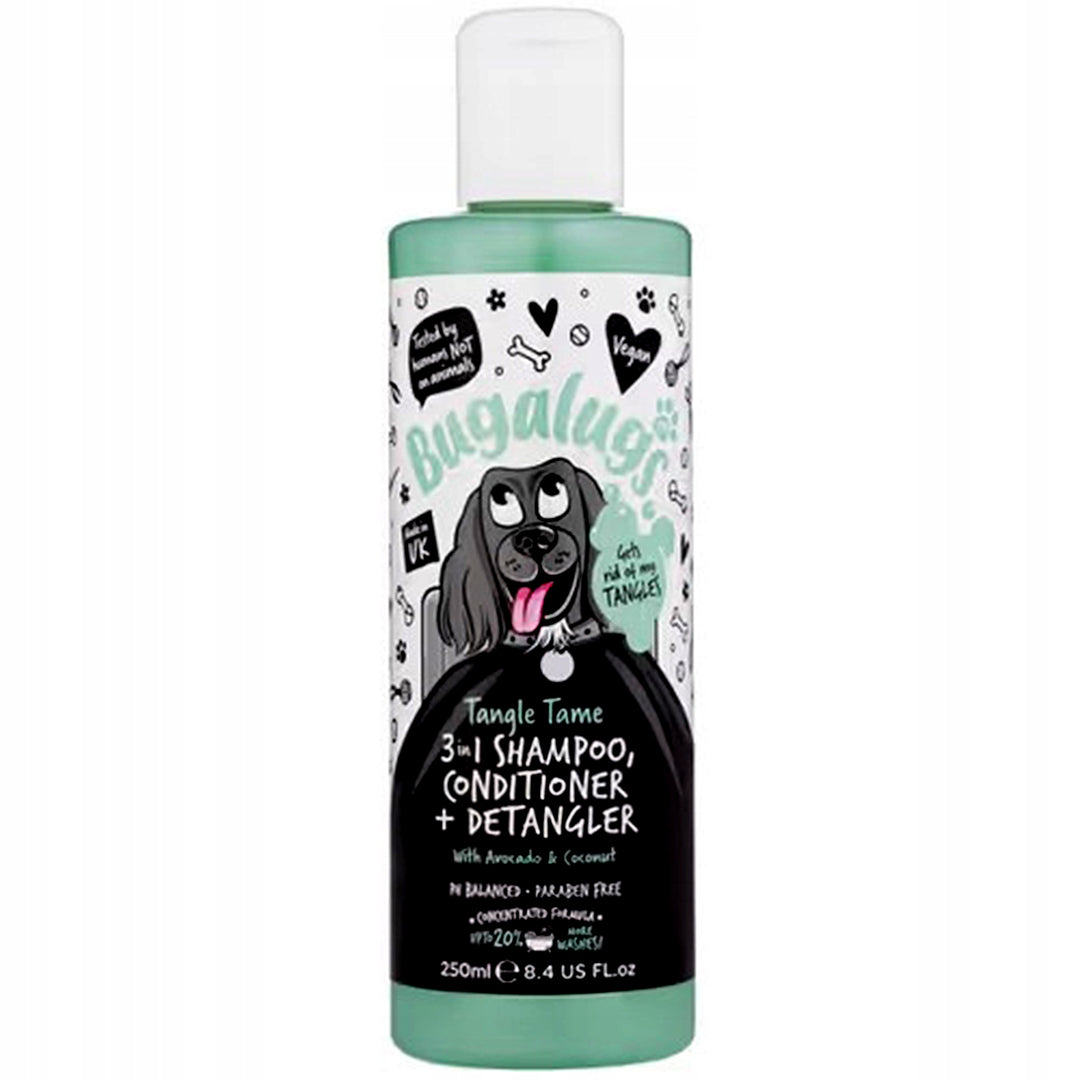 Bugalugs Coconut 3 in 1 Shampoo, Conditioner & Detangler