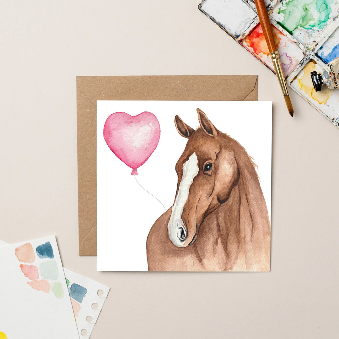 Lil Wabbit Horse - Love Balloon