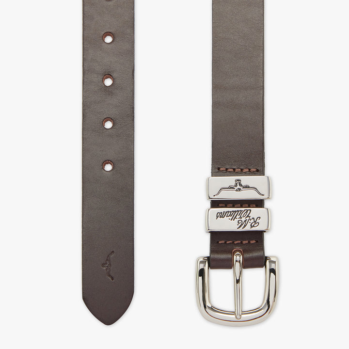 R M Williams Mens Slim Drover Belt